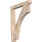 Ekena Millwork Westlake Arts & Crafts Smooth Outlooker, Douglas Fir, 5 1/2"W x 34"D x 40"H OUT06X34X40WTL03SDF - alternate 1